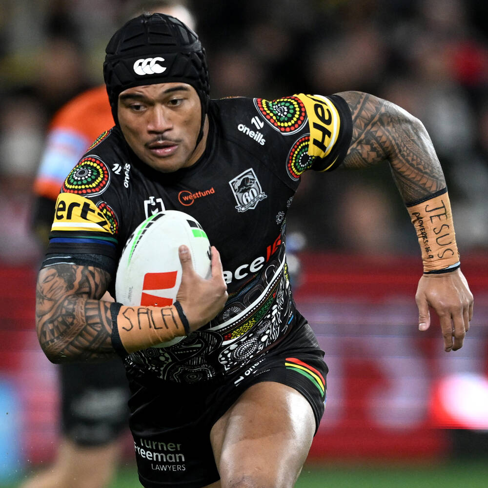 main5. Brian To'o's Match-Worn Signed Indigenous Jersey0