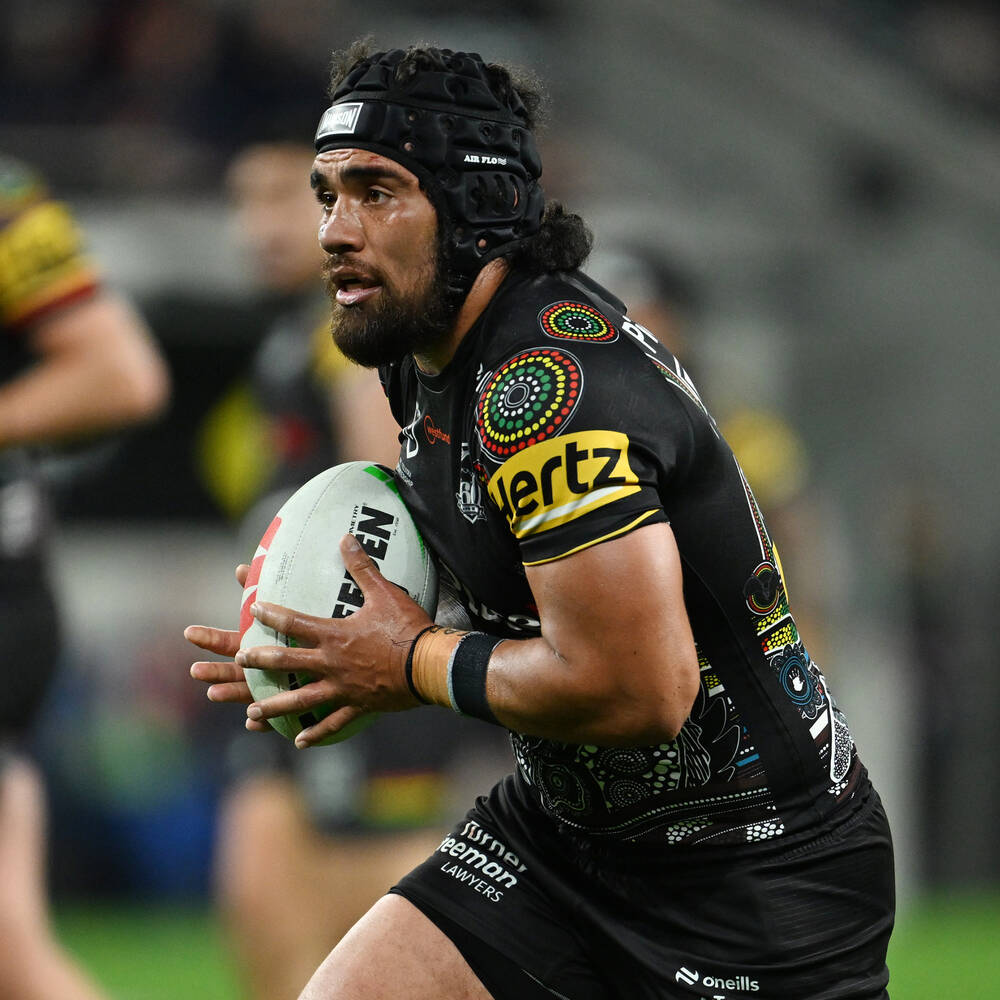 main11. Isaiah Papali'i's Match-Worn Signed Indigenous Jersey0