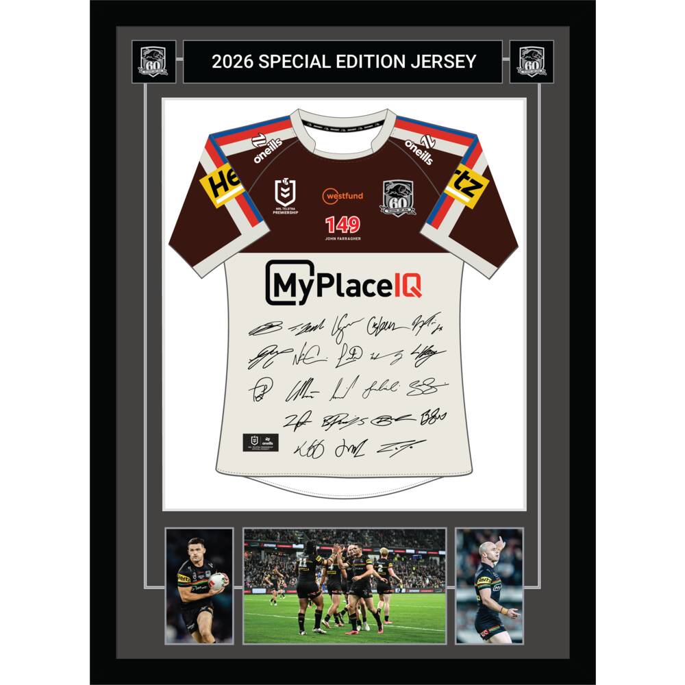 2026 Framed and Signed Special Event Jersey #10