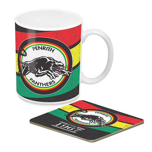 Panthers Heritage Mug & Coaster Pack